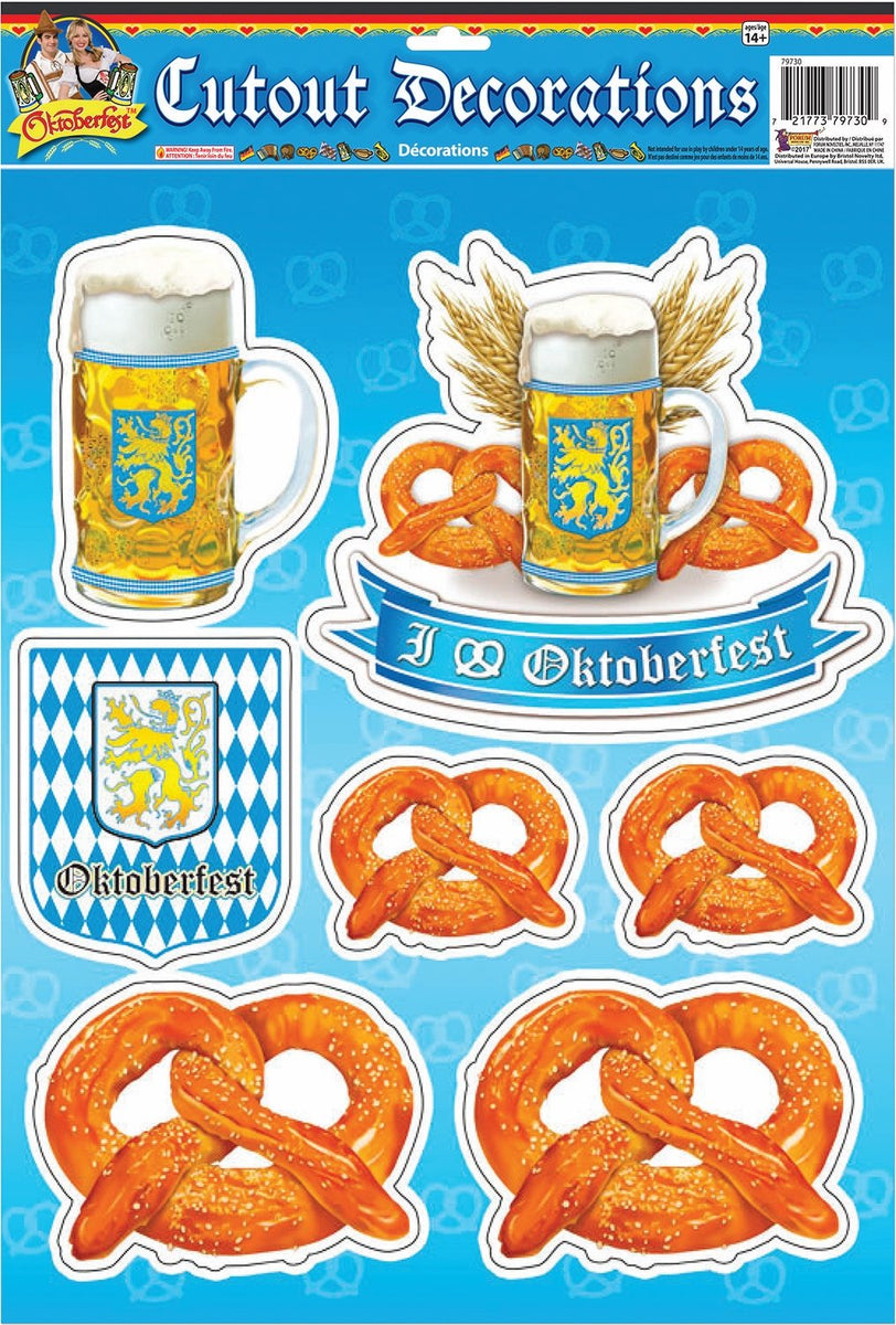 Oktoberfest 7 Piece Cardstock Cut Outs – TheBargainPatch