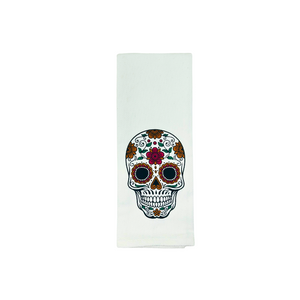 Day of the Dead Skull Halloween Design Kitchen Towels - 2 Pack 16 x 28 in