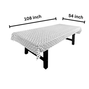 Graduation Black Grad Hat Plastic Disposable Table Cover 54 X 108 inch – 2 Pieces
