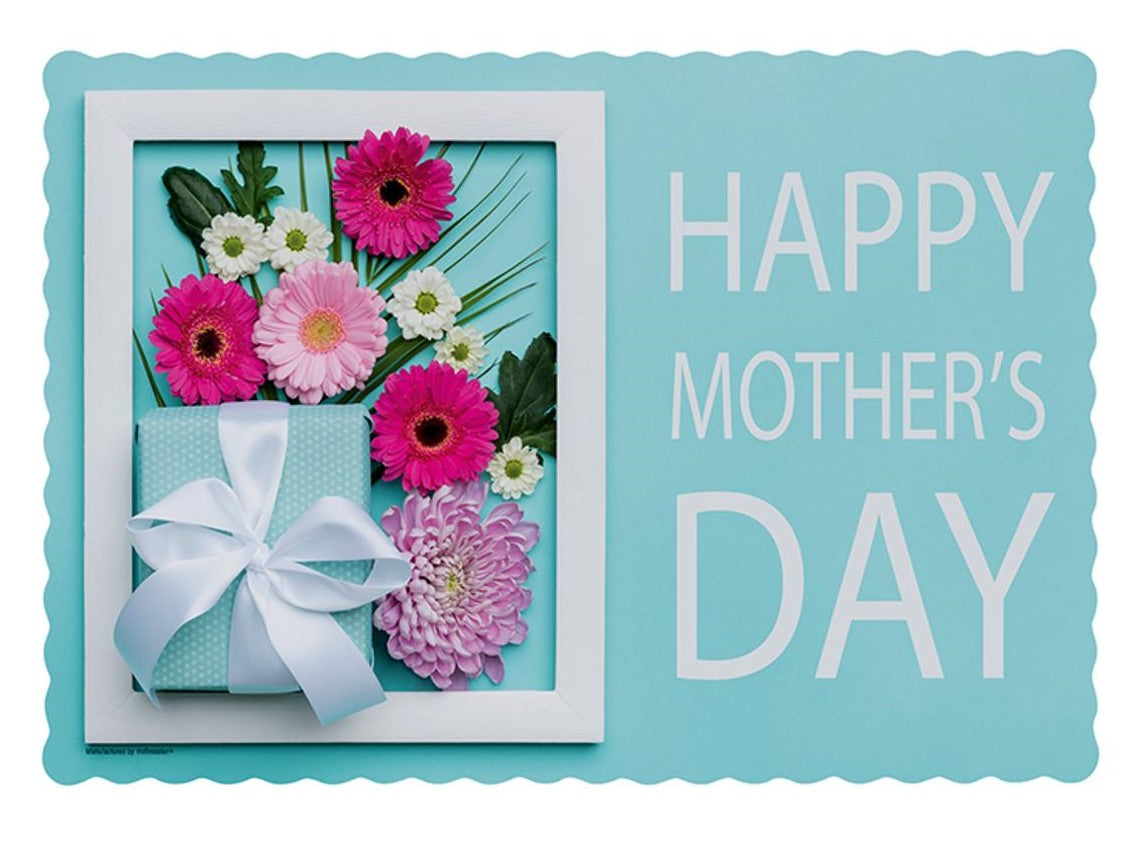 “Happy Mother’s Day” Paper Placemats and Napkins Combo Pack - Set of 8