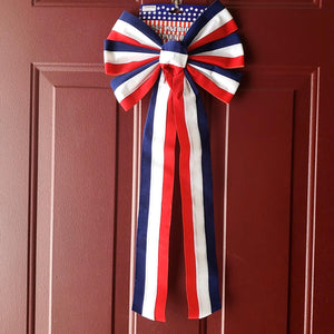 Patriotic 26-inch Velvet Bow 4 Assorted Styles