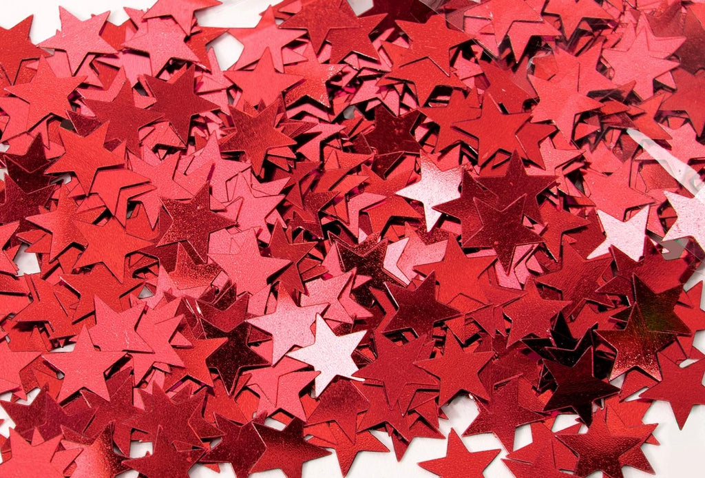 Red Star Party Confetti 0.5oz – 2 Bags