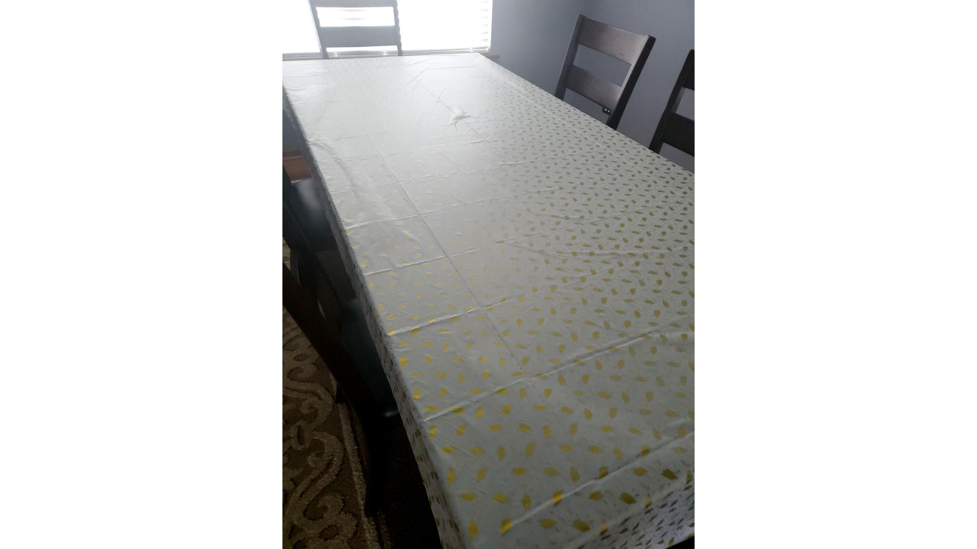 Graduation Gold Grad Hat Plastic Disposable Table Cover 54 X 108 inch – 2 Pieces