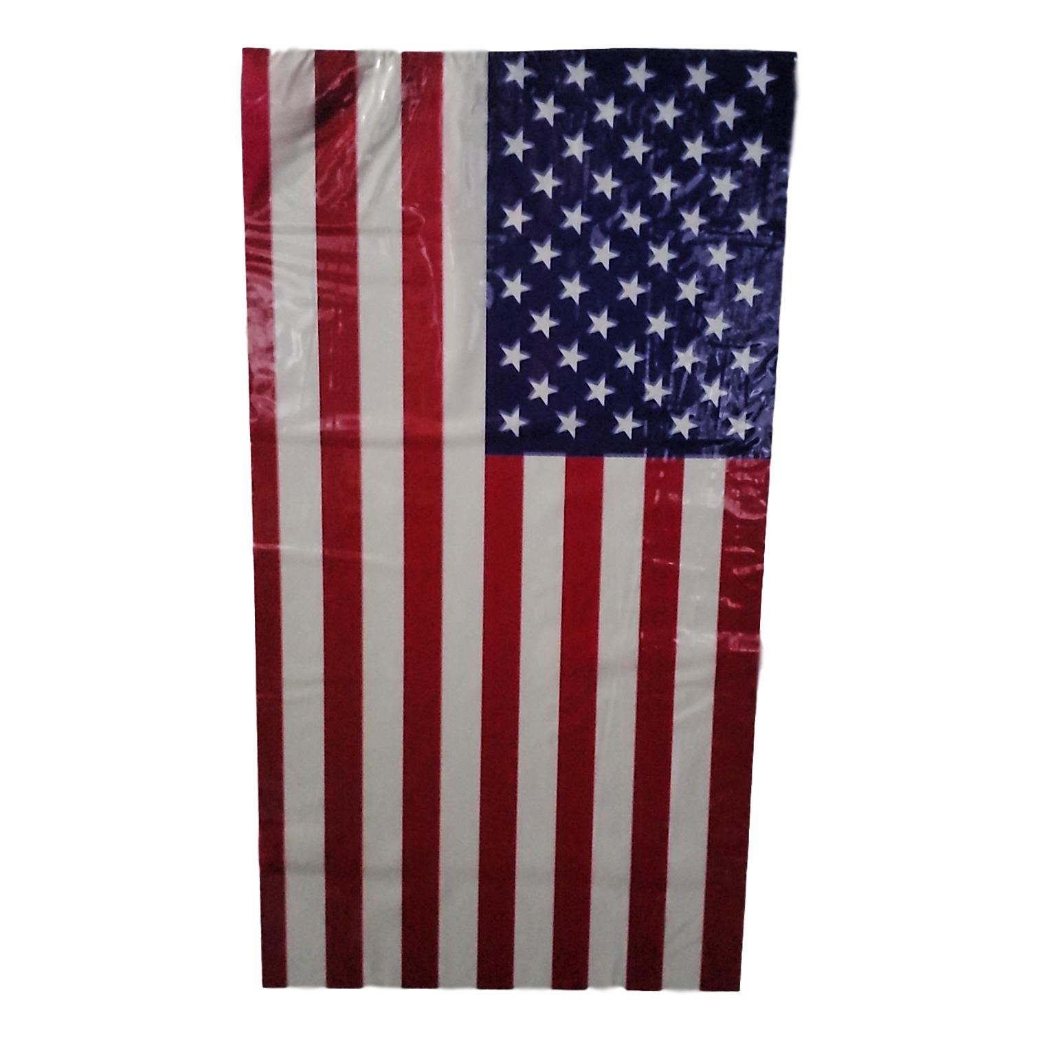 Patriotic American Flag Banner 2 Pieces