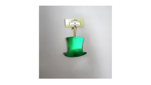 St Patrick’s Day Hanging Cutout Metallic Paper Decorations 5 Assorted Styles