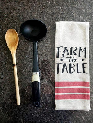 Farmers Table Printed Kitchen Towels – Set of 5