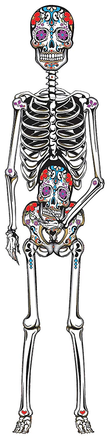 Day of the Dead 60” Jointed Cutout