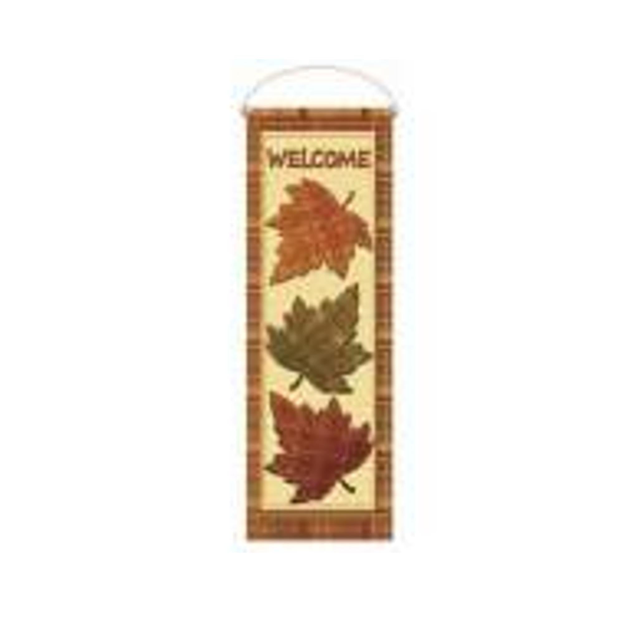 Harvest Time Fall/Thanksgiving Hanging Banner 10" x 30” - 1 Piece
