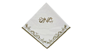 Gold Scroll Luncheon Napkins – 16 PC