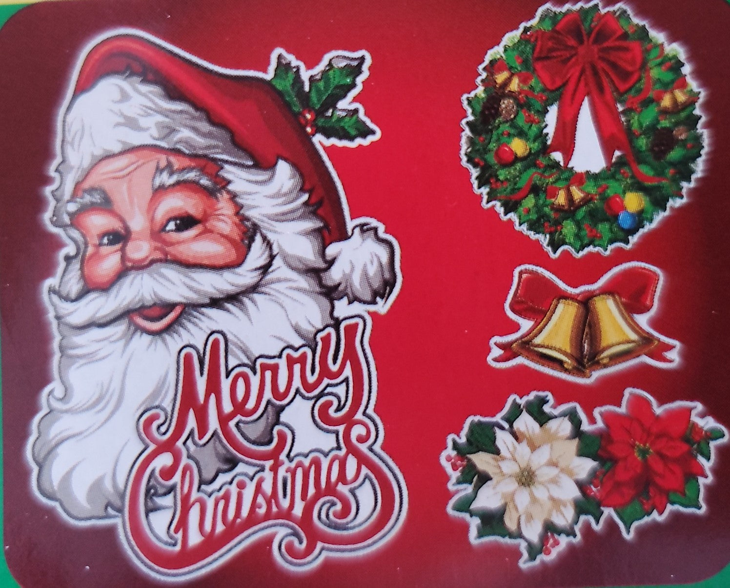 Christmas Printed Cardstock Cutouts Decoration