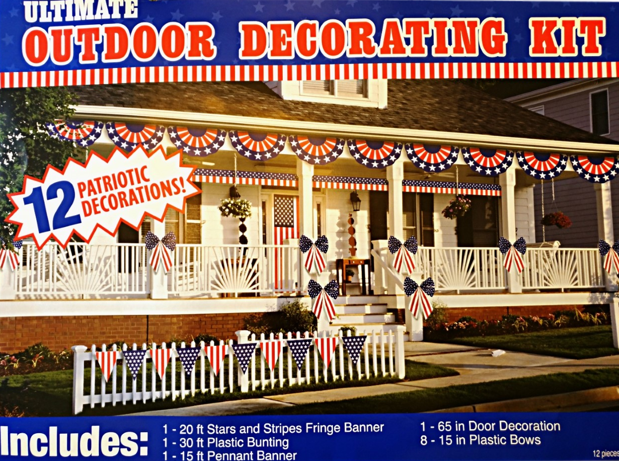 Patriotic Ultimate Outdoor Decorating Kit