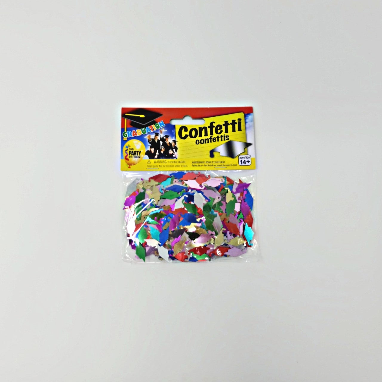 Graduation Caps Multicolor Confetti – 0.5 oz – 2 bags