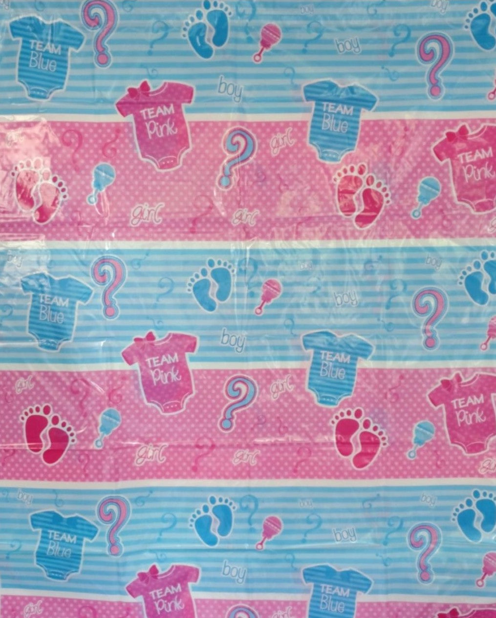 Gender Reveal Is it a boy or girl? bag and pink balloons - 1 piece