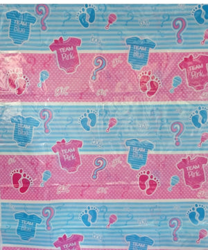 Gender Reveal Is it a boy or girl? bag and blue balloons - 1 piece